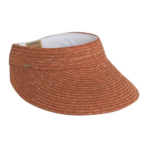 Scala Braided Laichow Straw Visor with 5” Peak - Picture 6 of 8